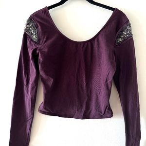 Urban Outfitters Crop Top with Sequins